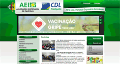 Desktop Screenshot of cdlitaiopolis.com.br